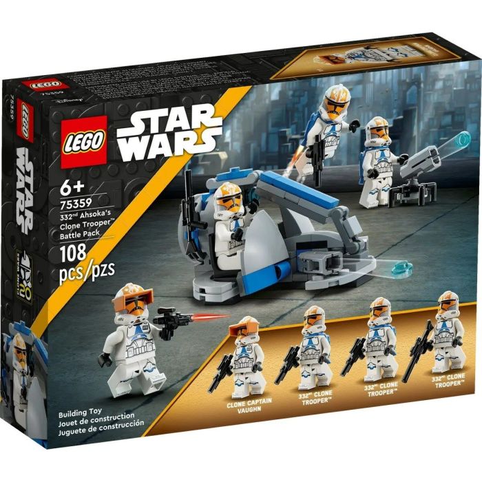 Pack De Combate: Soldados Clon 332 Ahsoka 75359 Lego