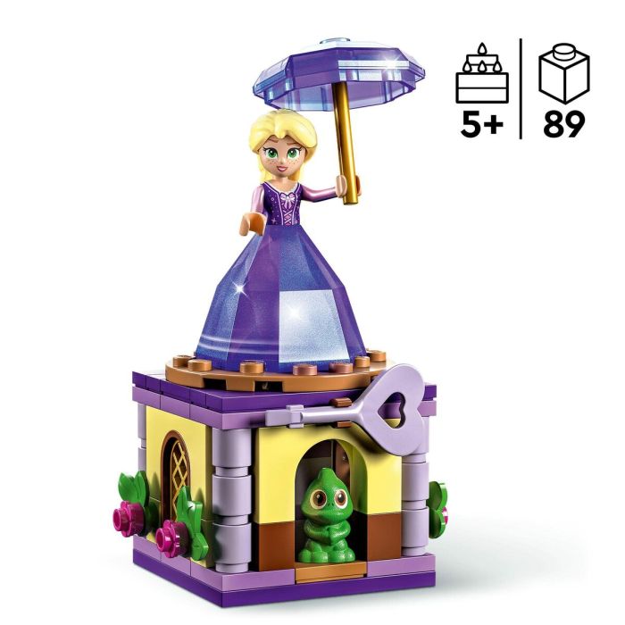 Juego de Construcción + Figuras Lego Princess 43214 Rapunzing Rappilloning 3