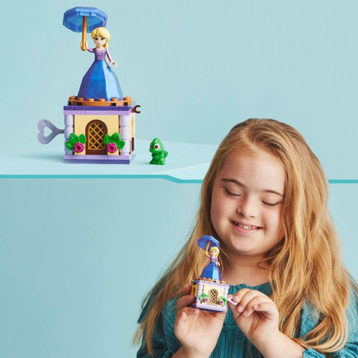 Juego de Construcción + Figuras Lego Princess 43214 Rapunzing Rappilloning 1