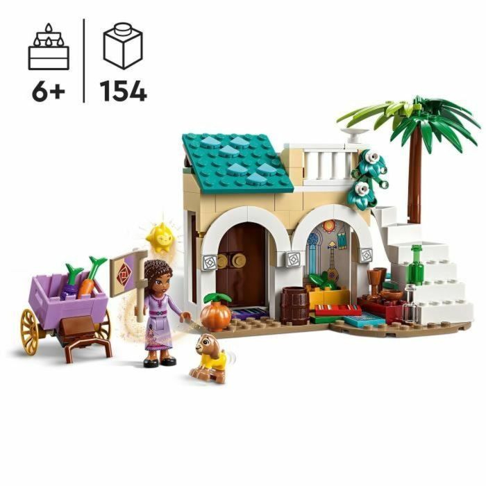 Playset Lego Disney Wish 43223 Asha in Rosas Town 154 Piezas 5