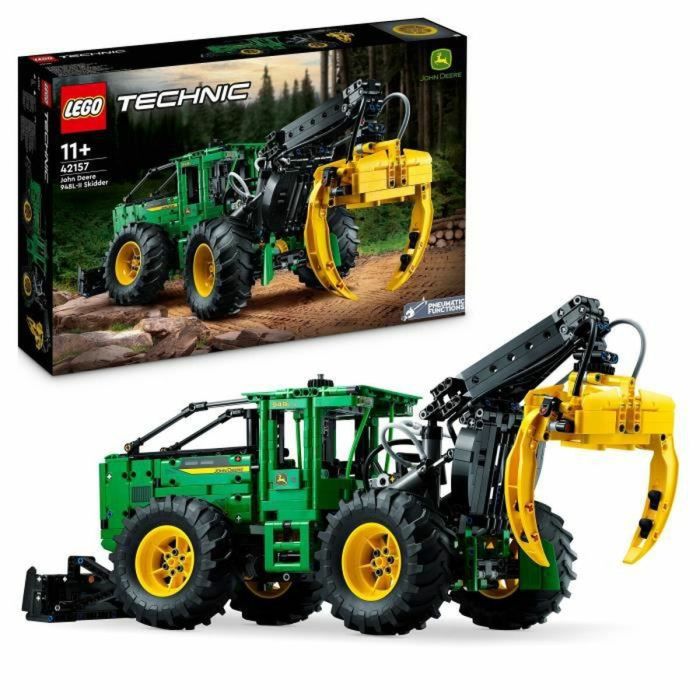 LEGO Technic 42157 El conductor John Deere 948L-II, modelo de máquina de construcción con funciones