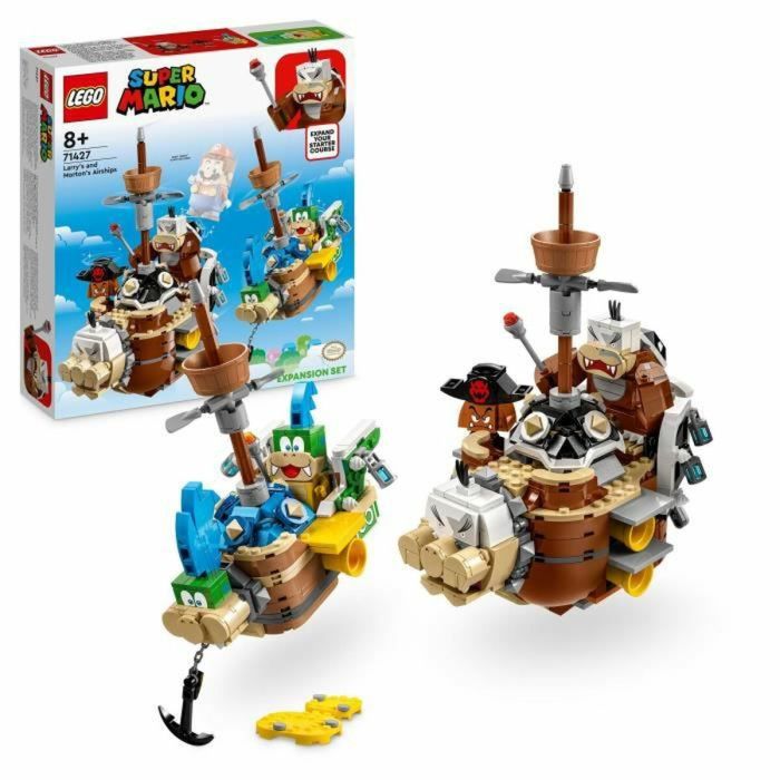 Playset Lego 71427 Super Mario: Larry's and Morton's Airships 1062 Piezas