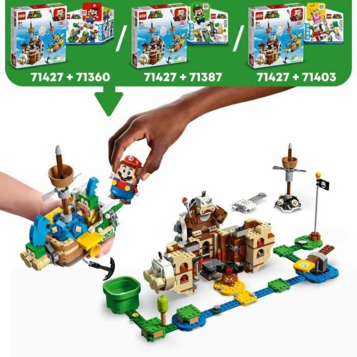 Playset Lego 71427 Super Mario: Larry's and Morton's Airships 1062 Piezas 4