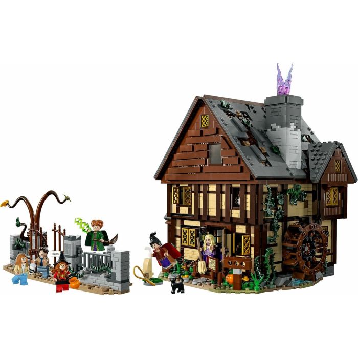 Playset Lego Disney Hocus Pocus - Sanderson Sisters' Cottage 21341 2316 Piezas 7