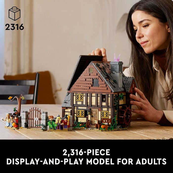 Playset Lego Disney Hocus Pocus - Sanderson Sisters' Cottage 21341 2316 Piezas 6
