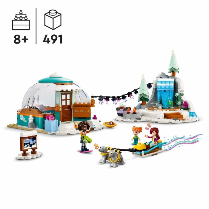 Playset Lego Friends 41760 Igloo Adventures 491 Piezas 8
