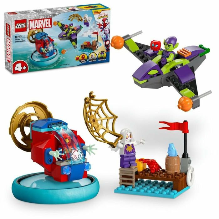 Juego de construccion spidey contra duende verde lego spidey