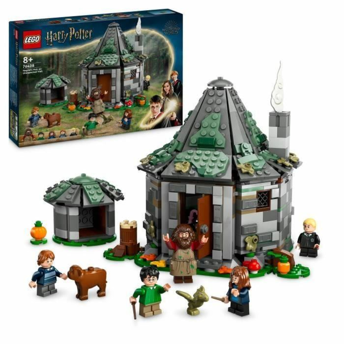 LEGO Harry Potter 76428 La Cabaña de Hagrid: Una Visita Inesperada, Juguete de Fantasía