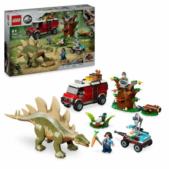 Descubrimiento Del Stegosaurus Jurassic World 76965 Lego