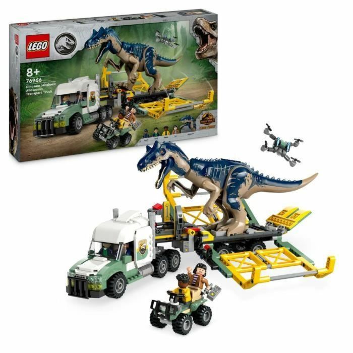 Camión Transporte Allosaurus Jurassic World 76966 Lego