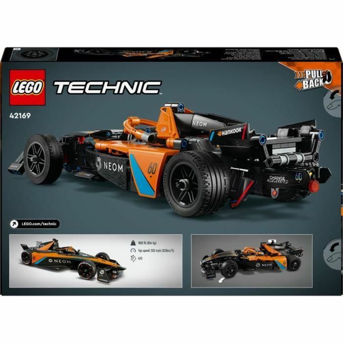 Juego de Construcción Lego Technic 42169 NEOM McLaren Formula E Race Car Multicolor 1
