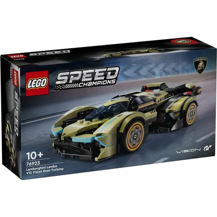 LEGO Speed Champions 76923 Lamborghini Lambo V12 Vision GT Super Car, vehículo de juguete