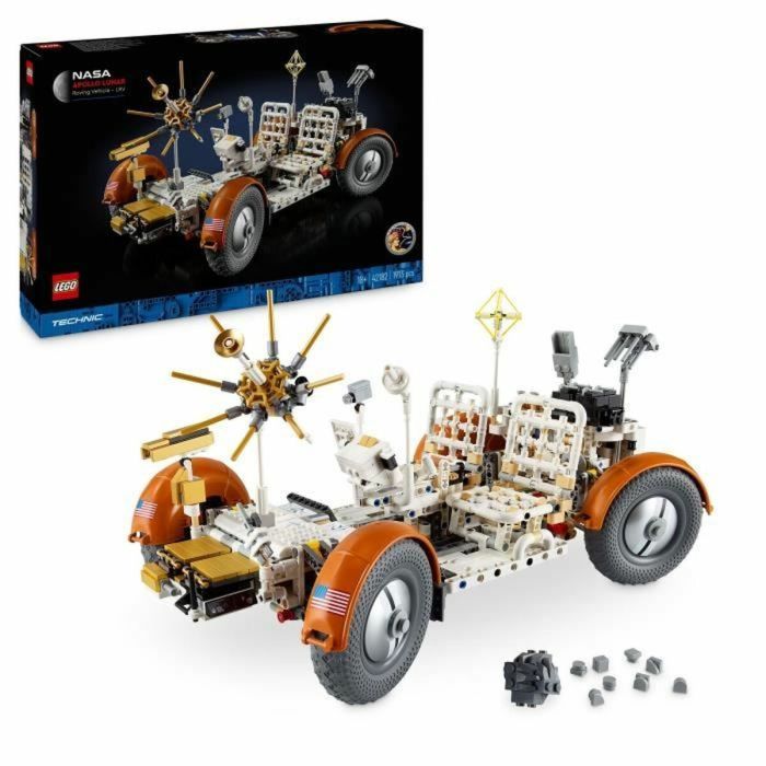 LEGO Technic 42182 Vehículo de exploración lunar Apollo de la NASA - LRV Space Rover Adultos