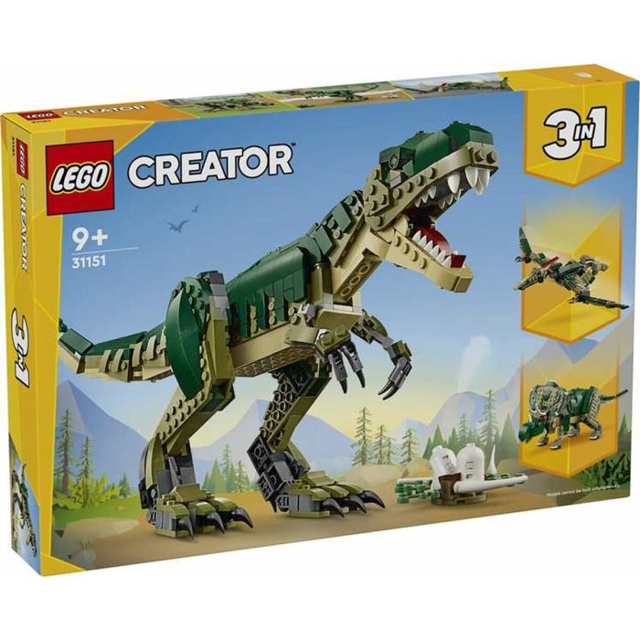 Juego de construccion tiranosaurio rex lego creator