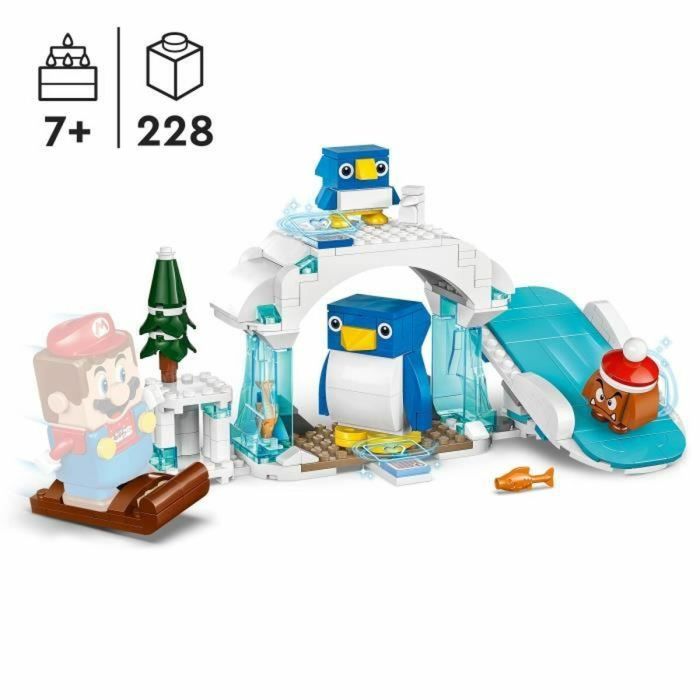 Playset Lego 71430 Expansion Set: Pengui Family Snow Adventure 4