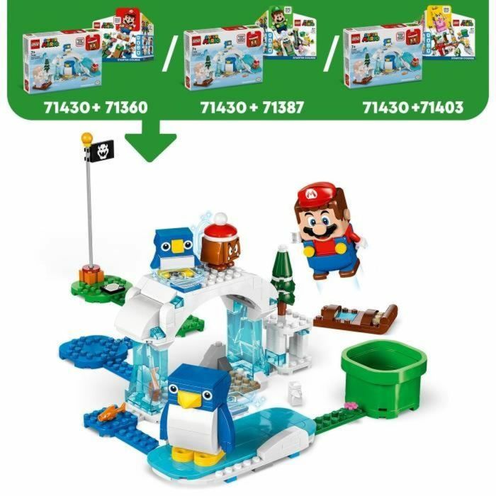 Playset Lego 71430 Expansion Set: Pengui Family Snow Adventure 3