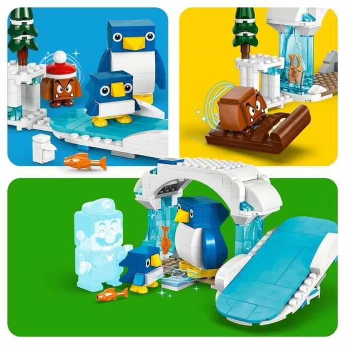 Playset Lego 71430 Expansion Set: Pengui Family Snow Adventure 2