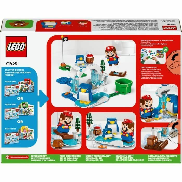 Playset Lego 71430 Expansion Set: Pengui Family Snow Adventure 1