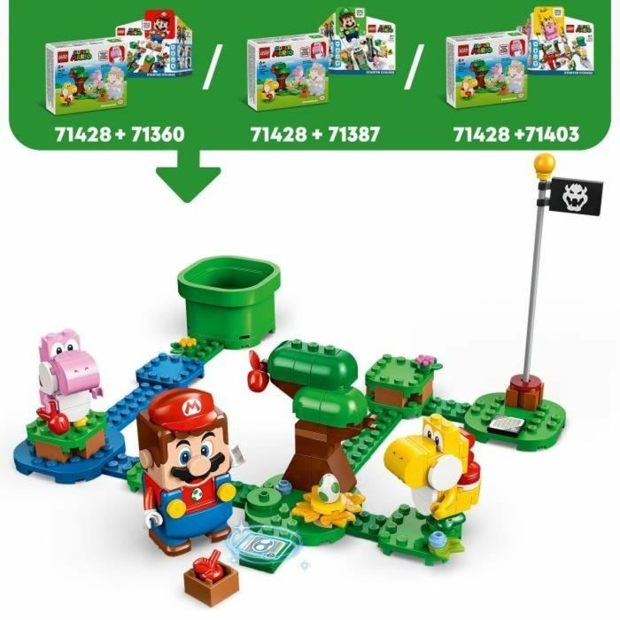 Playset Lego 71428 Expansion Set: Yoshi's Egg in the Forest Plástico 3