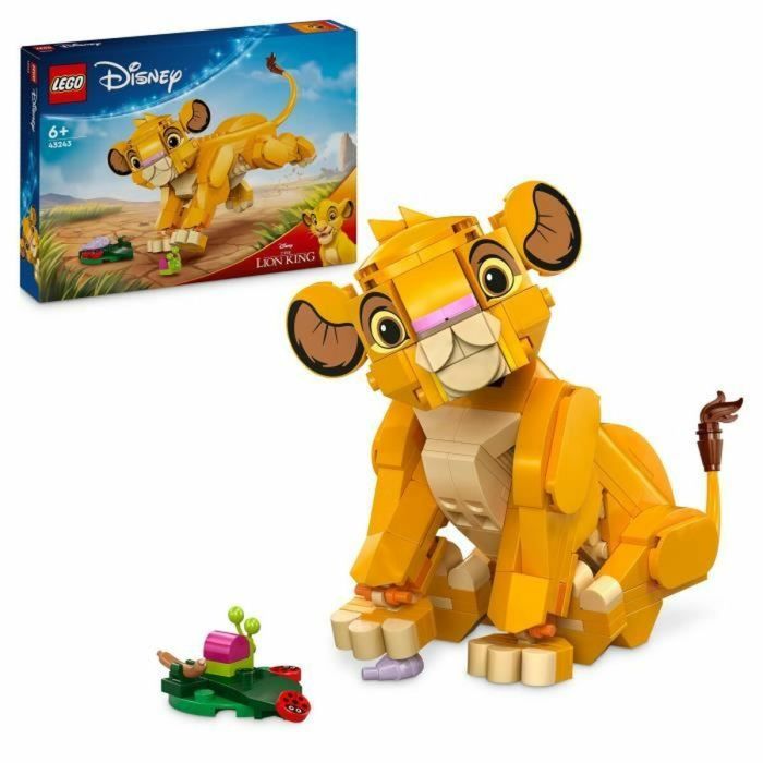 Juego de construccion el rey león: simba cachorro lego disney