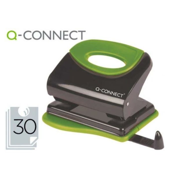 Perforadora Q-Connect KF00996 Verde