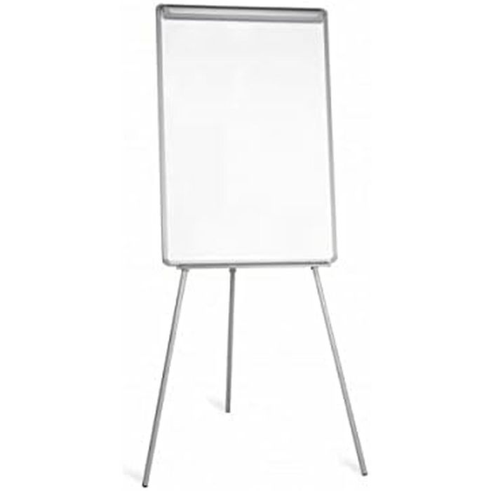 Pizarra Blanca Q-Connect Con Tripode 90x70X195 cm Para Convenciones Superficie Lacadamagnetica Escritura Directa