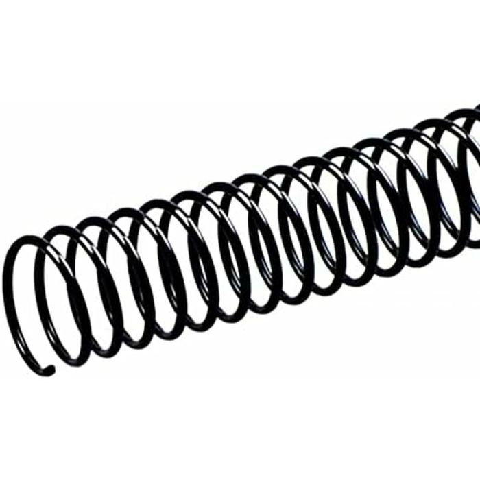 Espirales para Encuadernar Q-Connect KF04416 Plástico Negro (200 Unidades) 1