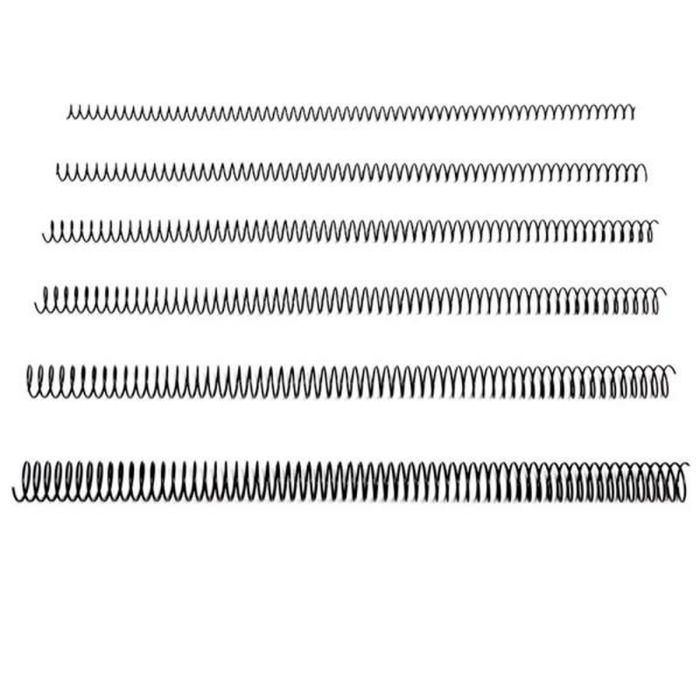 Espirales para Encuadernar Q-Connect KF04428 Metal Ø 8 mm (200 Unidades) 1