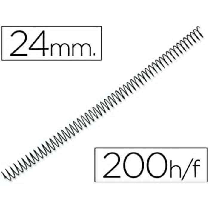 Espirales para Encuadernar Q-Connect KF04436 Metal Ø 24 mm (100 Unidades) 3