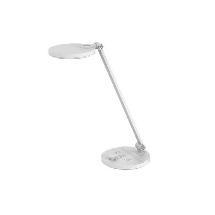 Lámpara de mesa Q-Connect KF10972 Blanco ABS