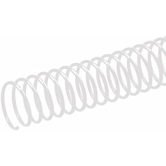 Espirales para Encuadernar Q-Connect KF17126 Blanco Ø 12 mm 1