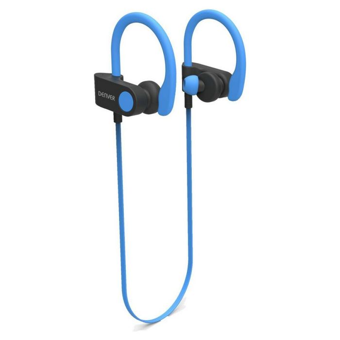 Auriculares Bluetooth Deportivos Denver Electronics BTE-110 50 mAh Azul