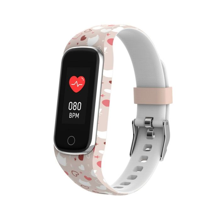 Smartwatch BFK-312P                        Blanco Rosa Sí 2