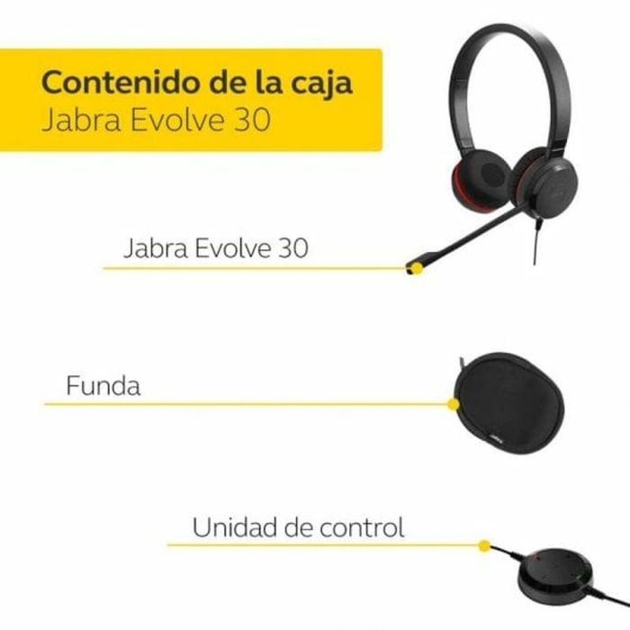 Auriculares con Micrófono Jabra 5399-823-309 Negro 4