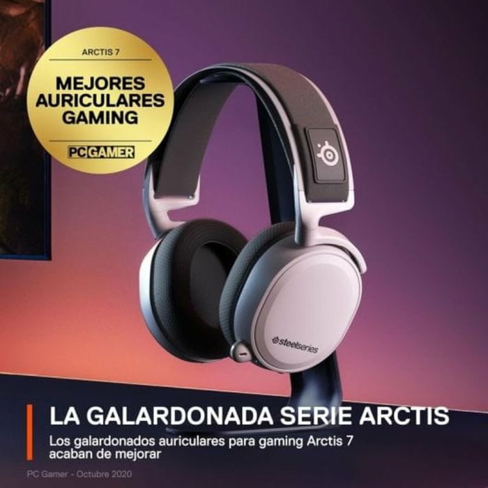 Auriculares con Micrófono SteelSeries Blanco 6