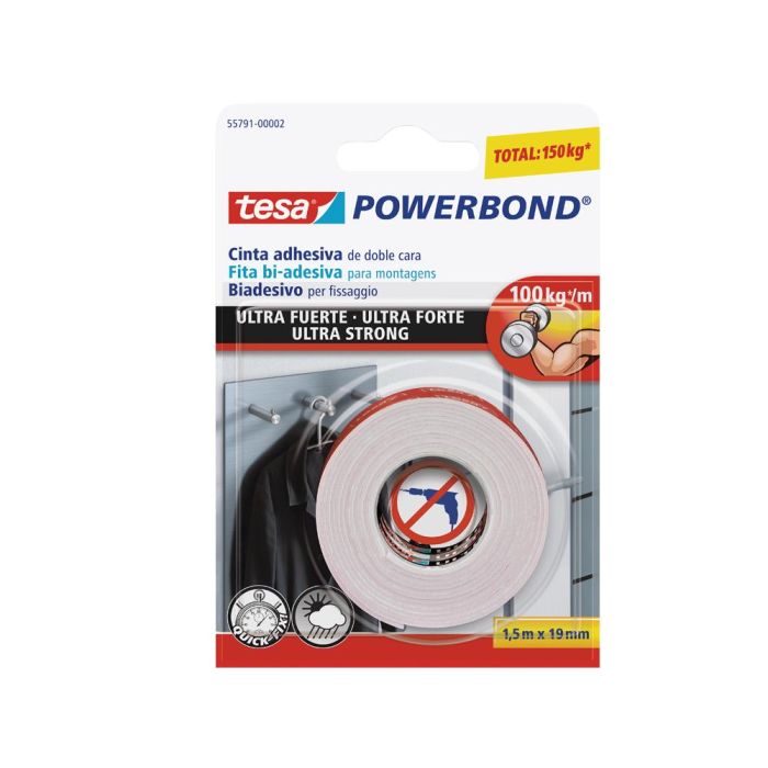 Cinta Adhesiva TESA Powerbond Ultra Strong (19 mm x 1,5 m) 1