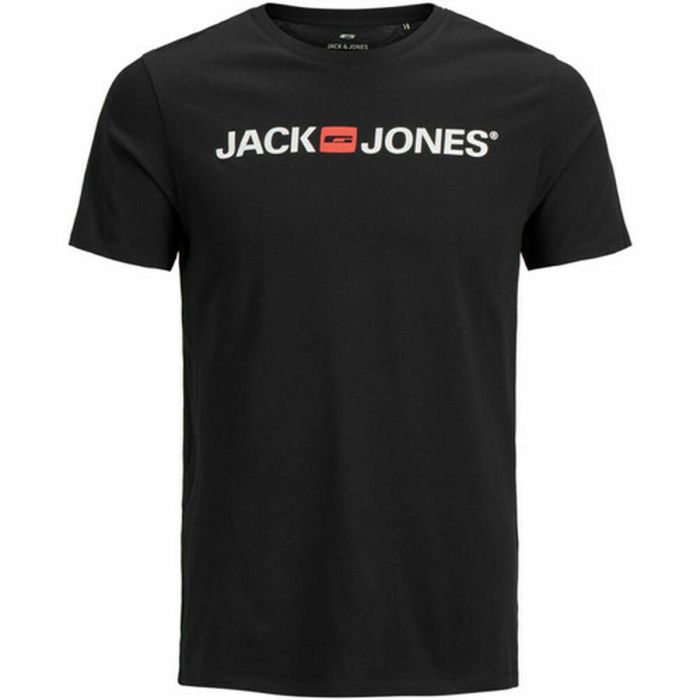 Camiseta de Manga Corta Hombre JJECORP LOGO TEE SS Jack & Jones 12137126 Negro 0 Camiseta de Manga Corta Hombre JJECORP LOGO TEE SS Jack & Jones 12137126 Negro 0