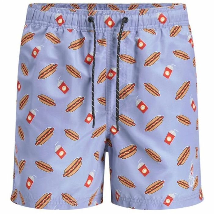 Bañador Hombre Jack & Jones Celeste Bañador Hombre Jack & Jones Celeste