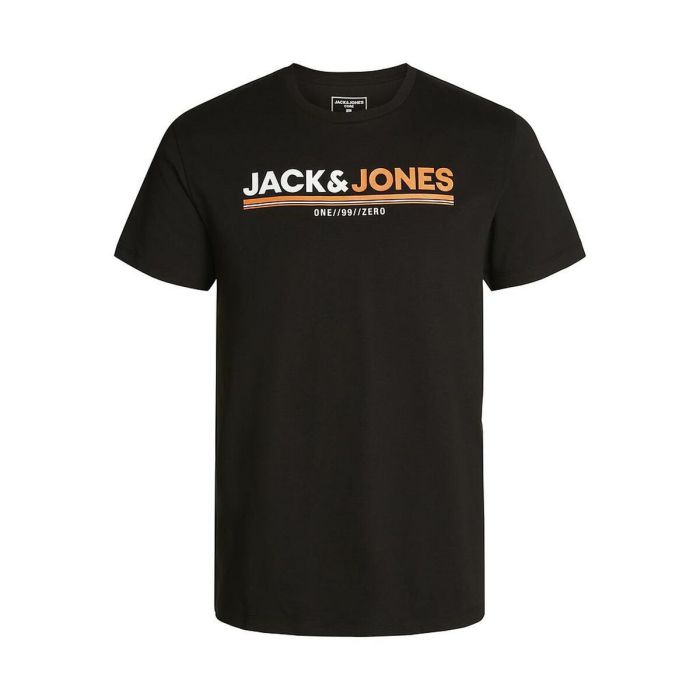 Camiseta de Manga Corta Hombre JCOFREDERICK TEE SS Jack & Jones 22895 Negro