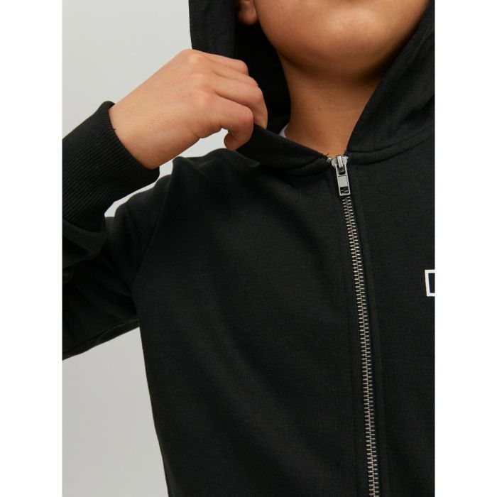 Sudadera con Capucha Niño Jack & Jones JCOSPACE LOGO SWEAT 12221210 Negro 1