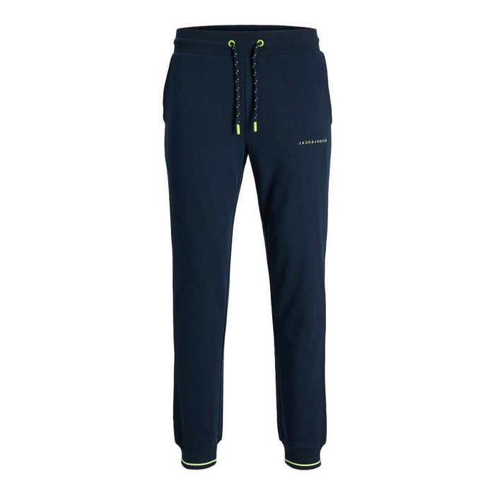 Pantalón de Chándal para Adultos Jack & Jones JPSTGORDON JJGLOBUS 12225105 Azul marino Hombre