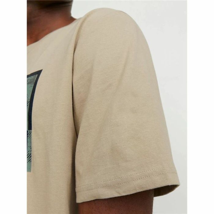 Camiseta de Manga Corta Hombre Jack & Jones logan Gris Hombre 2 Camiseta de Manga Corta Hombre Jack & Jones logan Gris Hombre 2