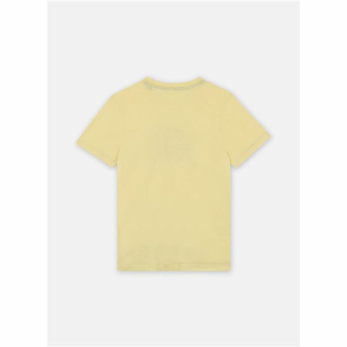 Camiseta de Manga Corta Infantil Jack & Jones Jjsummer Smu Vibe Tee Amarillo 2