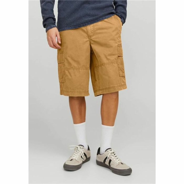 Pantalones Cortos para Niños Jack & Jones Jpstcole Jjcampaign Jnr Marrón Hombre 4