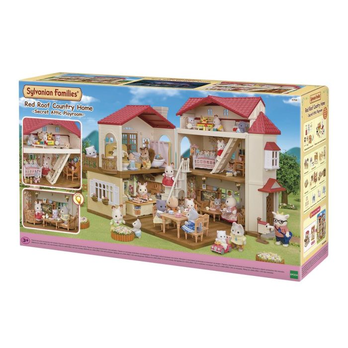 Casa Con Luces Y Ático Secreto 5708 Sylvanian Families