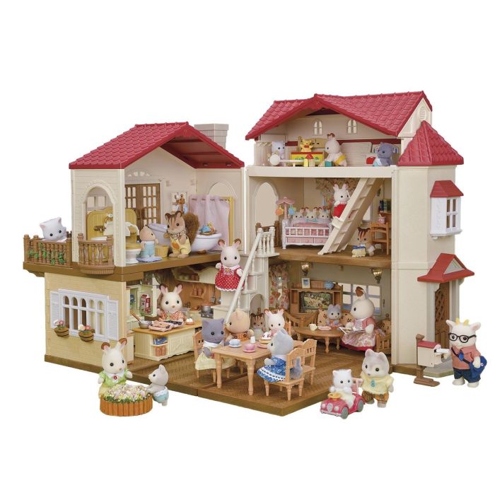 Casa Con Luces Y Ático Secreto 5708 Sylvanian Families 1