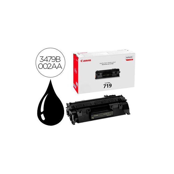 Canon Toner Negro Lbp 6300 6650 Dn Mf 5840 Dn 5880 Dn - Crg 719