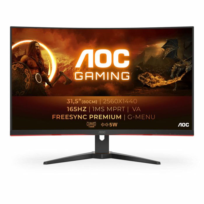 Monitor AOC CQ32G2SE/BK LED 31,5" 2K 165 Hz 3