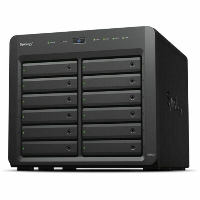 Almacenamiento en Red NAS Synology DS2422+ Quad Core Negro 1