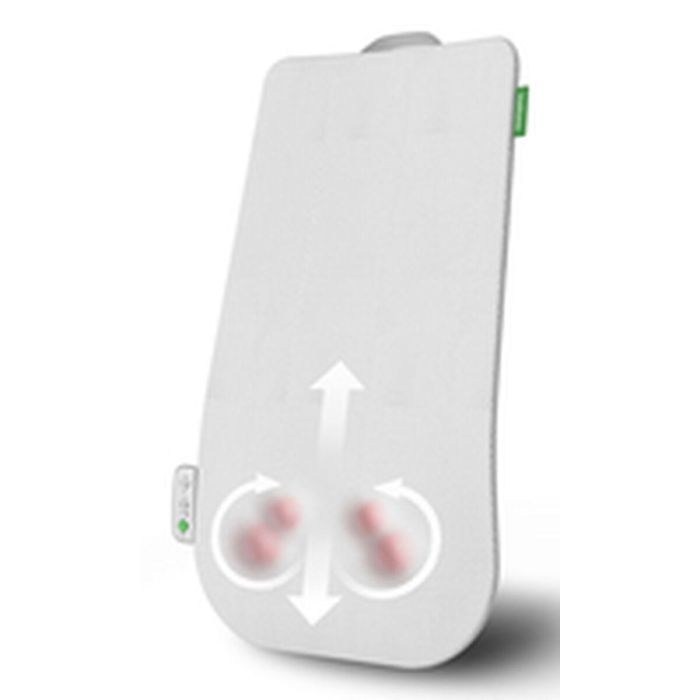 Medisana MC 600 Respaldo de Masaje Ultrafino Shiatsu y Calefacción 4 Programas Blanco